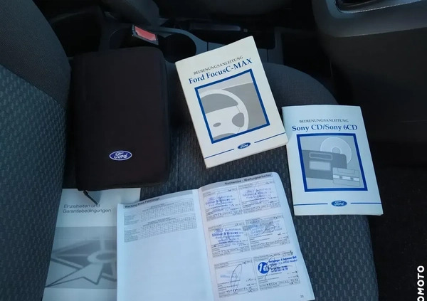 Ford Focus C-Max cena 8400 przebieg: 167000, rok produkcji 2003 z Legnica małe 742